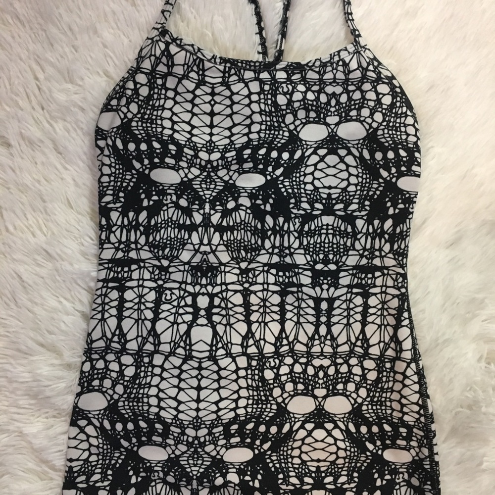 Lululemon Patterned Power Y Tank - Picture 2 of 5
